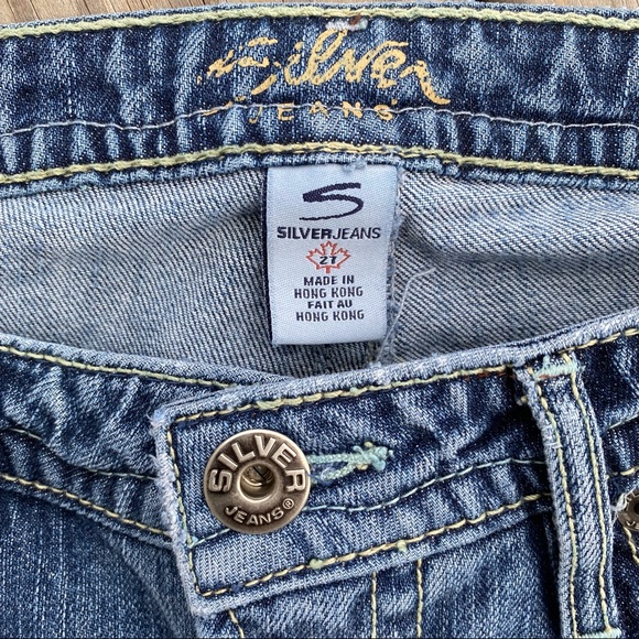 Silver Jeans Nugget Style Slight Flare Leg Boot Cut - Picture 3 of 12